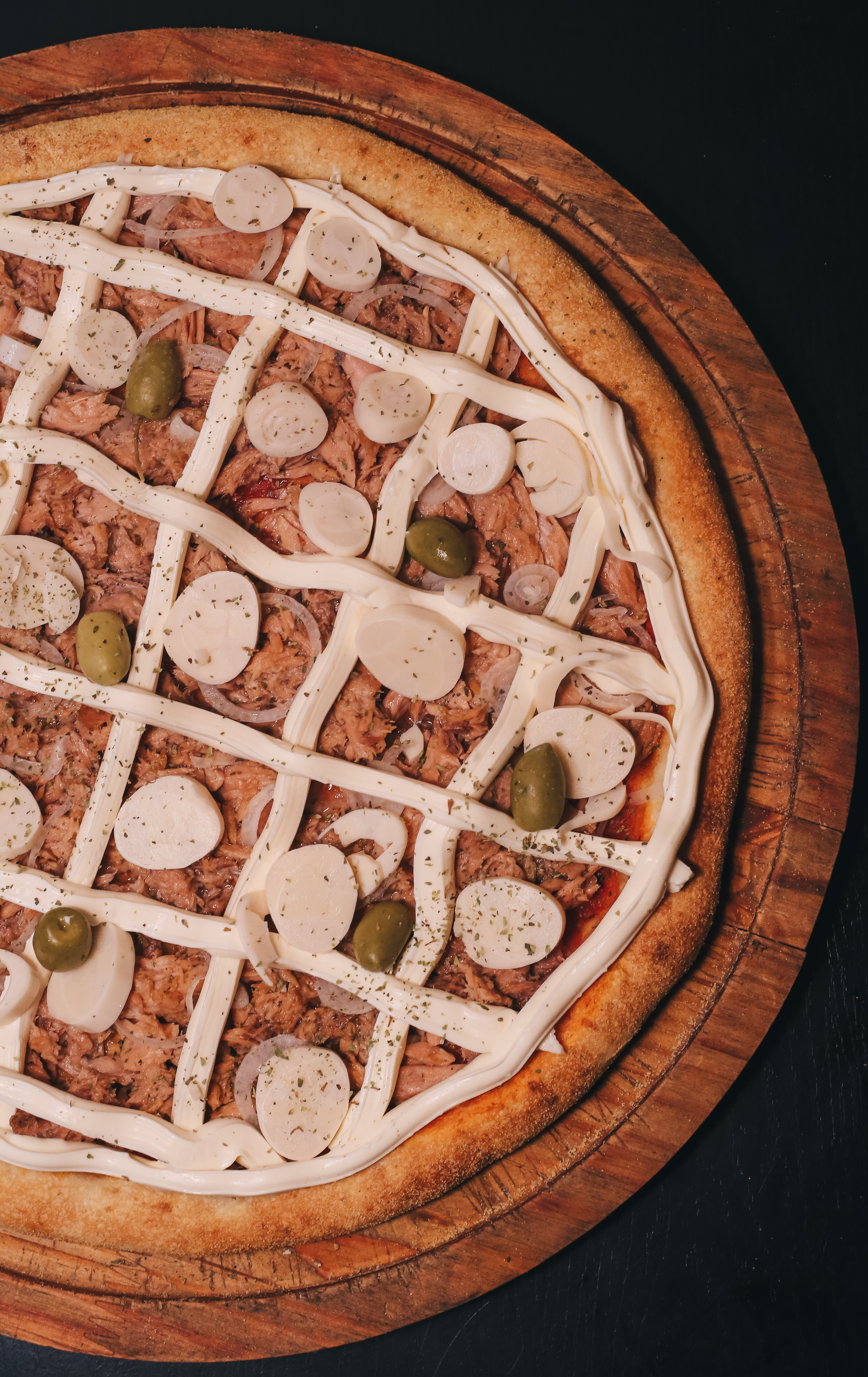 Pizza Paris Requinte no Forno a Lenha